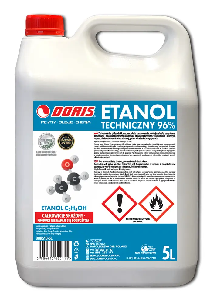 etanol techniczny doris producent
