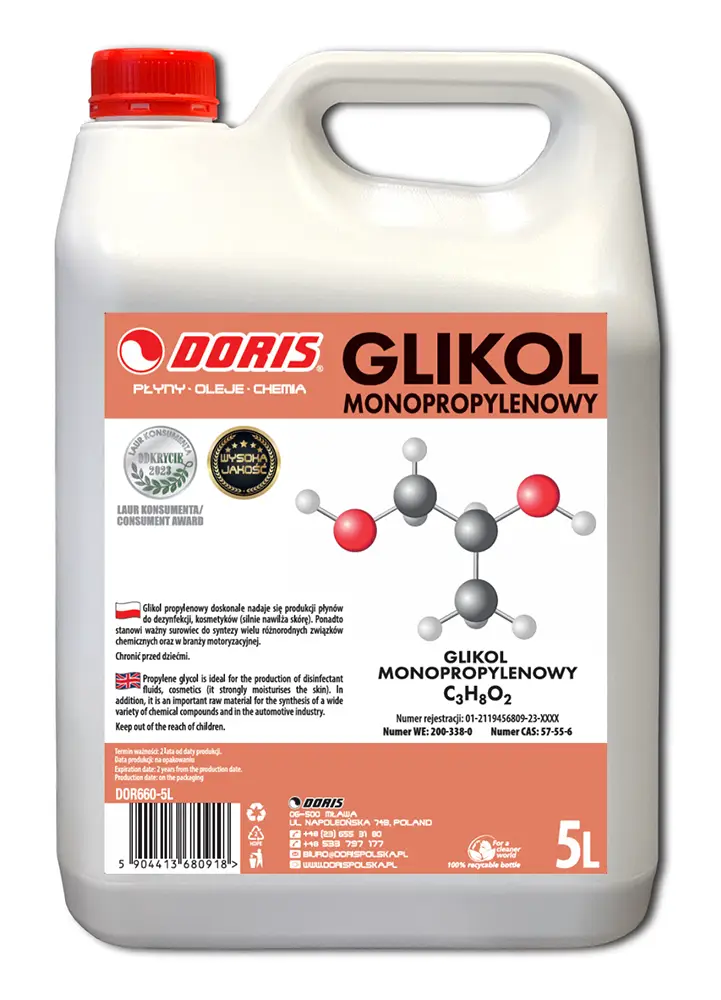 glikol monopropylenowy mpg doris producent