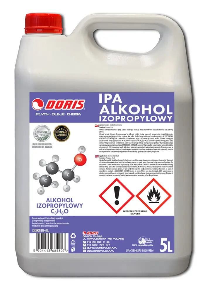 ipa alkohol izopropylowy doris producent