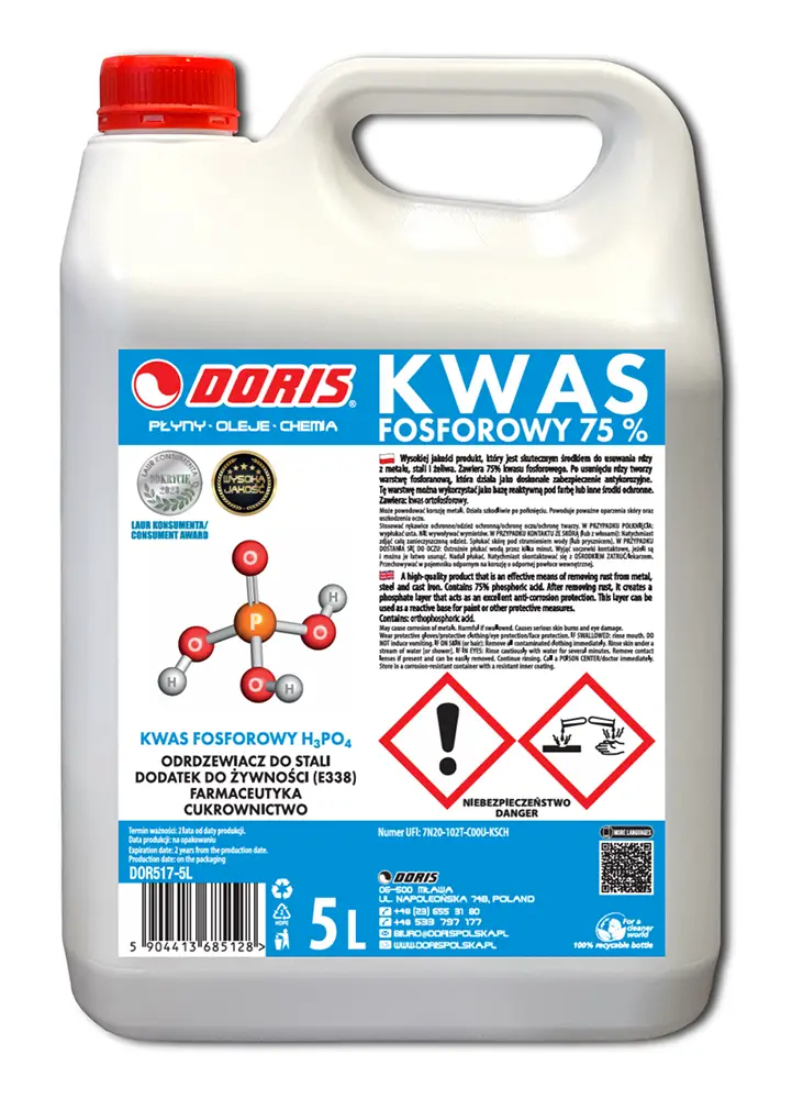 kwas fosforowy doris producent