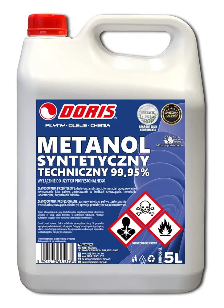 metanol techniczny syntetyczny doris producent