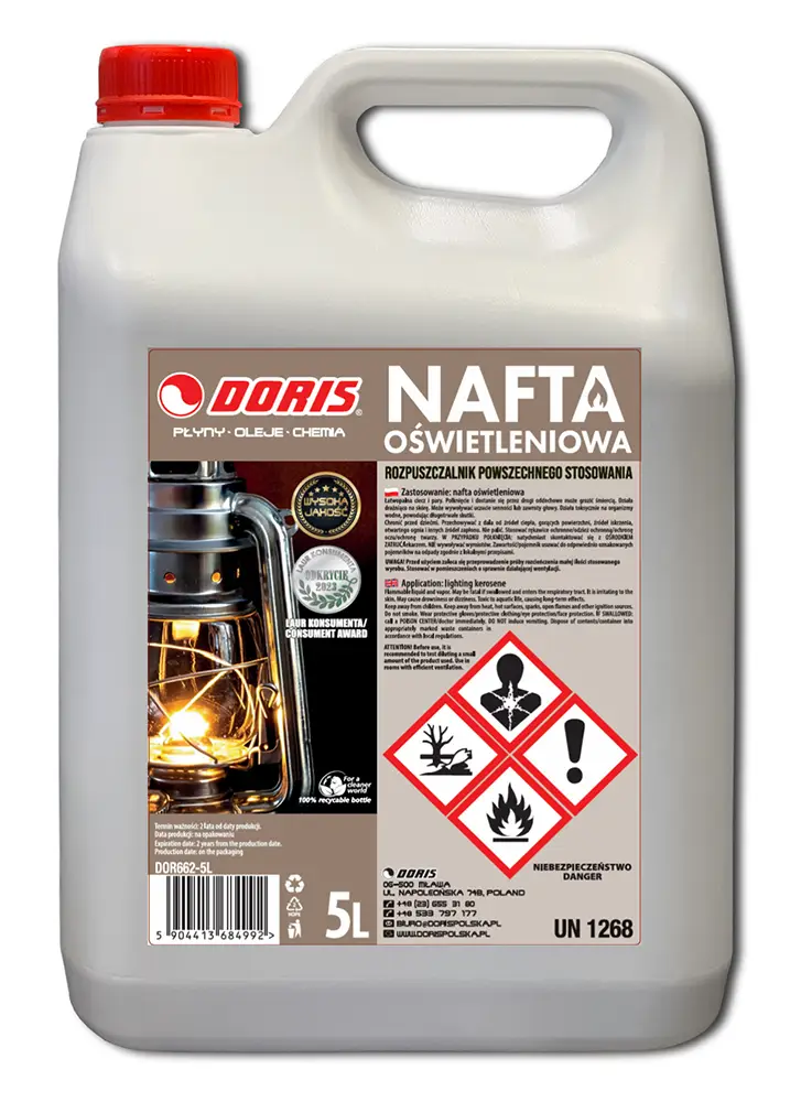 nafta oświetleniowa doris producent