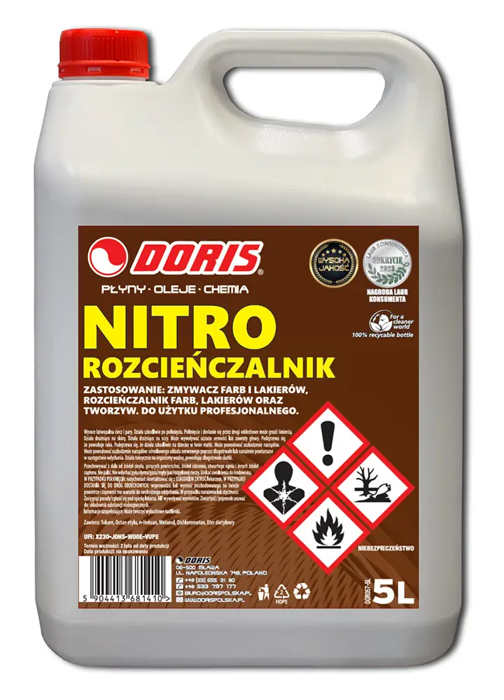 nitro rozcieńczalnik doris producent