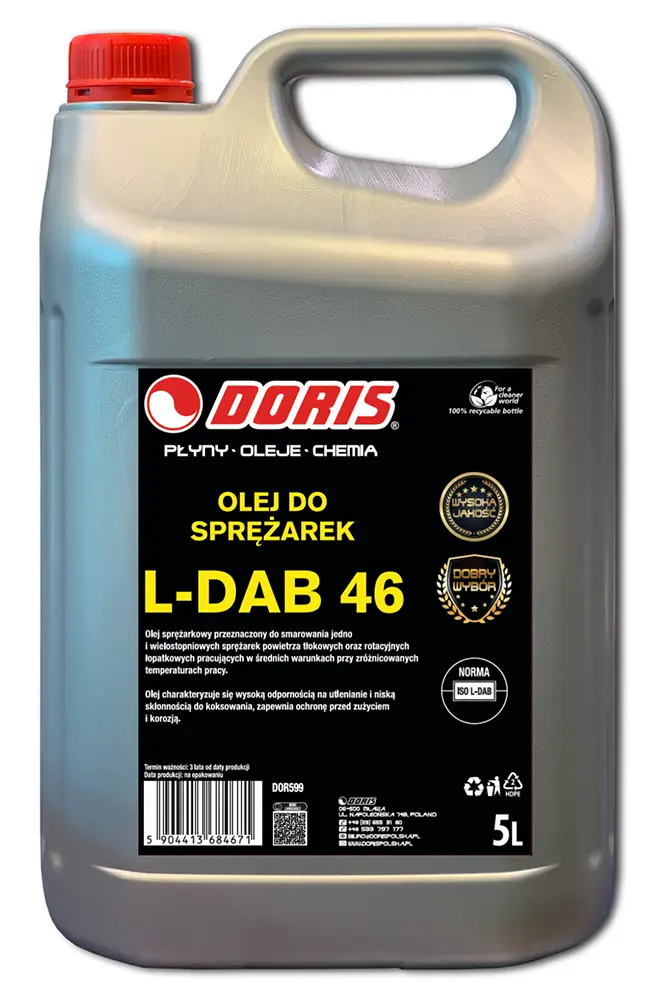 olej do sprężarek l-dab 46 doris producent