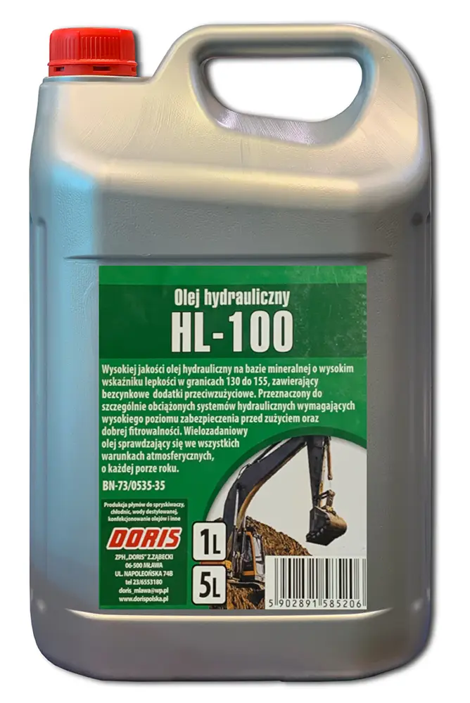 olej hydrauliczny hl-100 doris producent