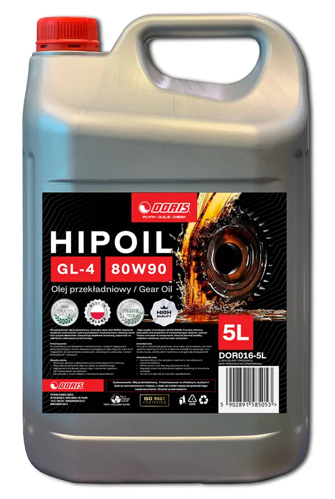olej przekładniowy hipoil gl-4 doris producent
