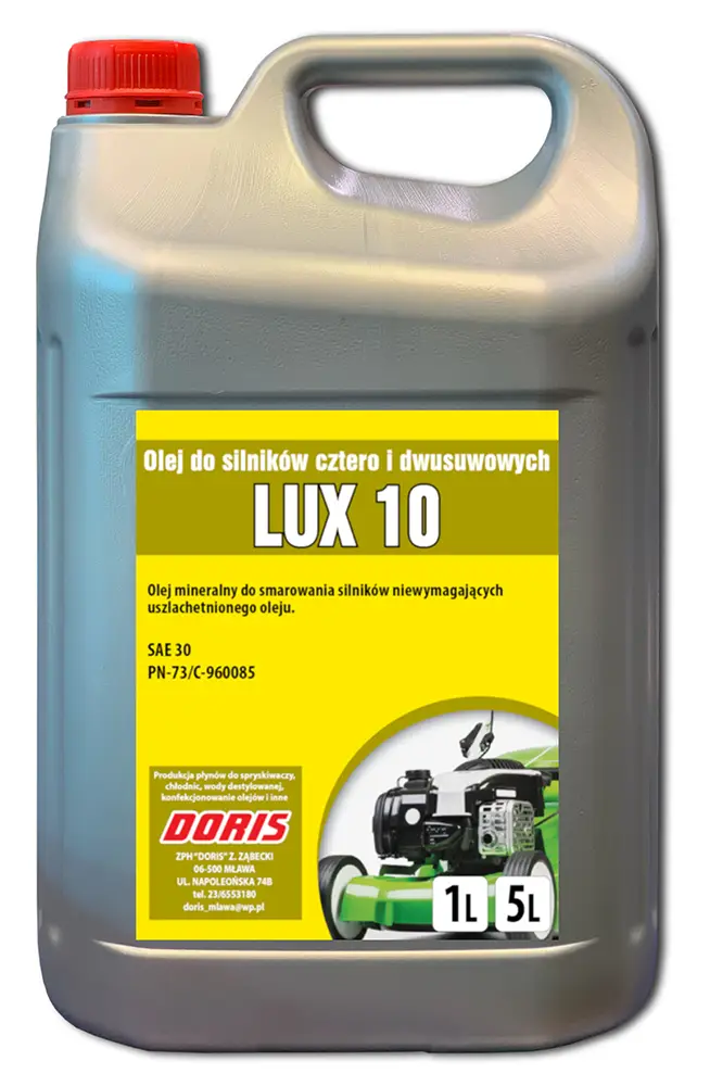 olej silnikowy lux 10 doris producent