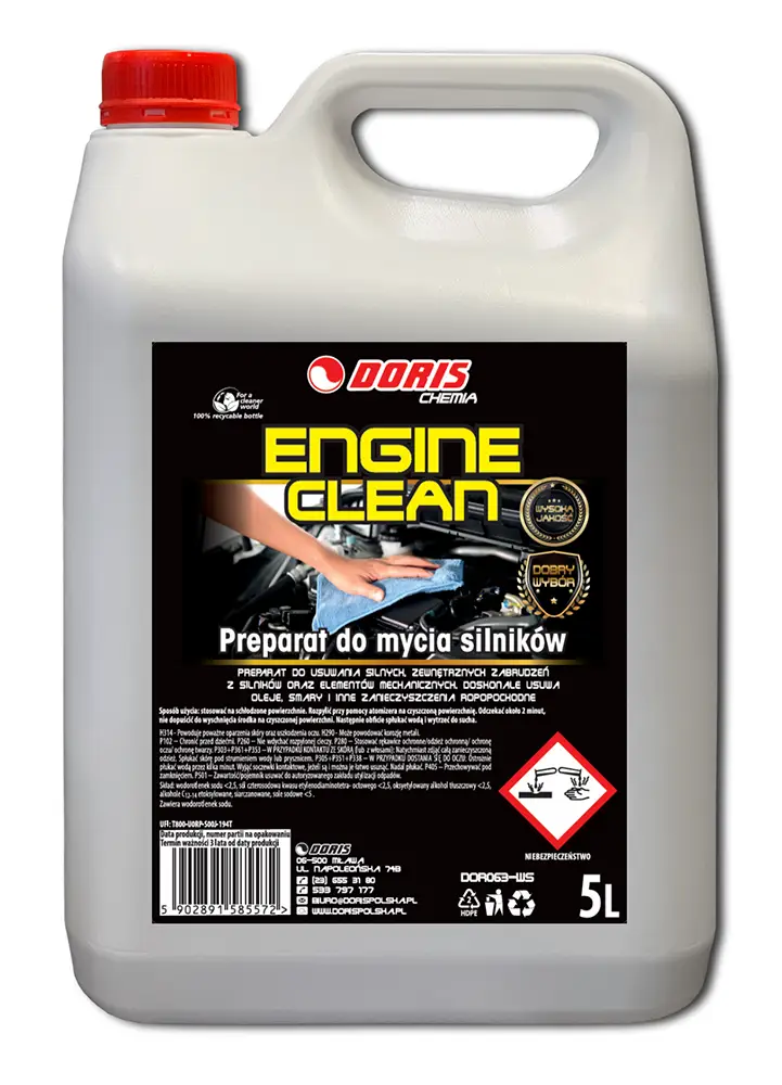 płyn do mycia silników doris engine clean doris producent