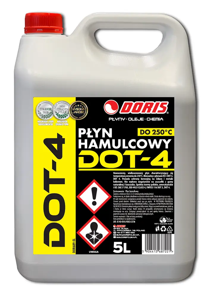płyn hamulcowy dot-4 doris producent
