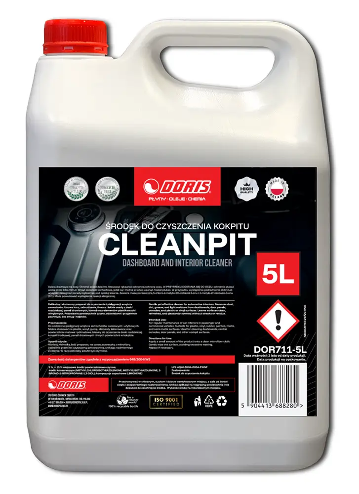 środek do czyszczenia kokpitu cleanpit doris producent