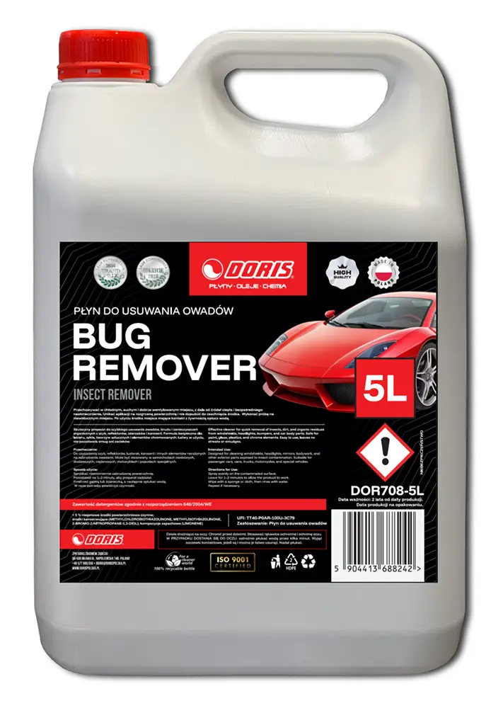środek do usuwania owadów bug remover doris producent