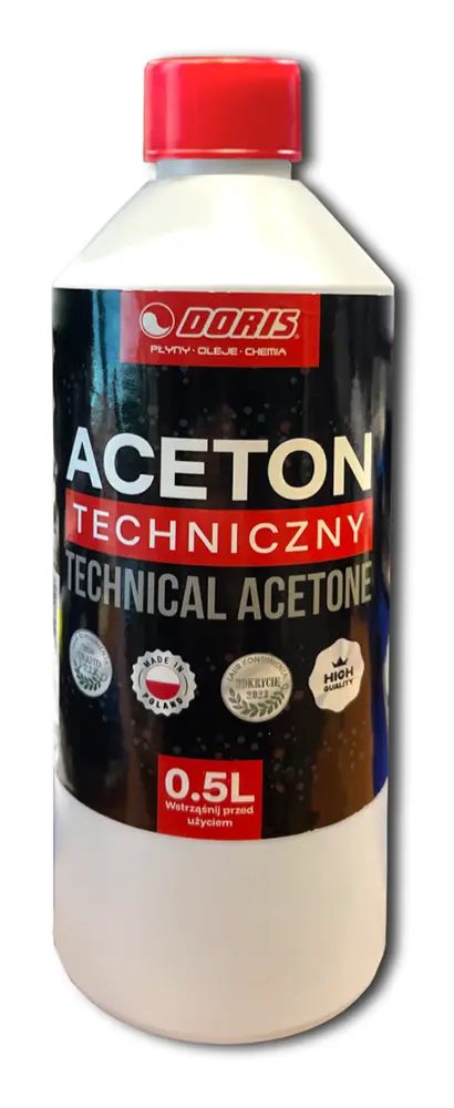 aceton techniczny doris 500ml
