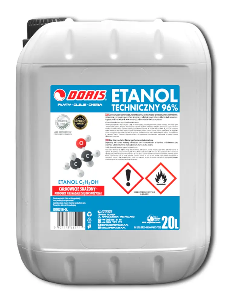 etanol techniczny doris 20l