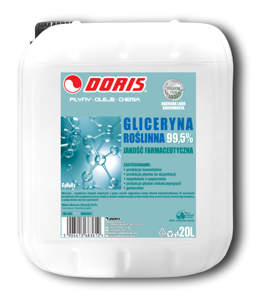 gliceryna doris 20l