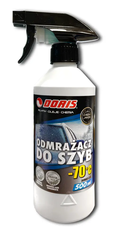 odmrażacz do szyb -70 stopni doris na etanolu