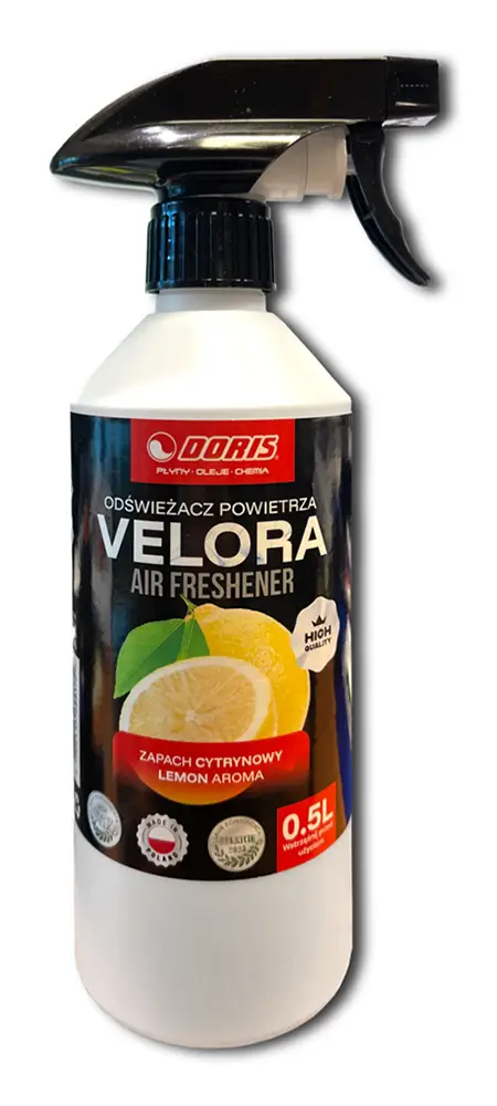 odświeżacz powietrza velora lemon doris 500ml