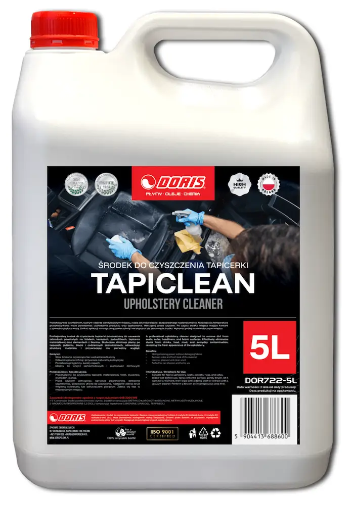 środki do czyszczenia tapicerki doris