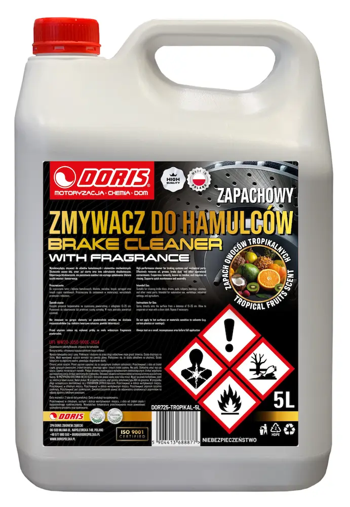 zmywacz do hamulców brake cleaner with fragnance doris