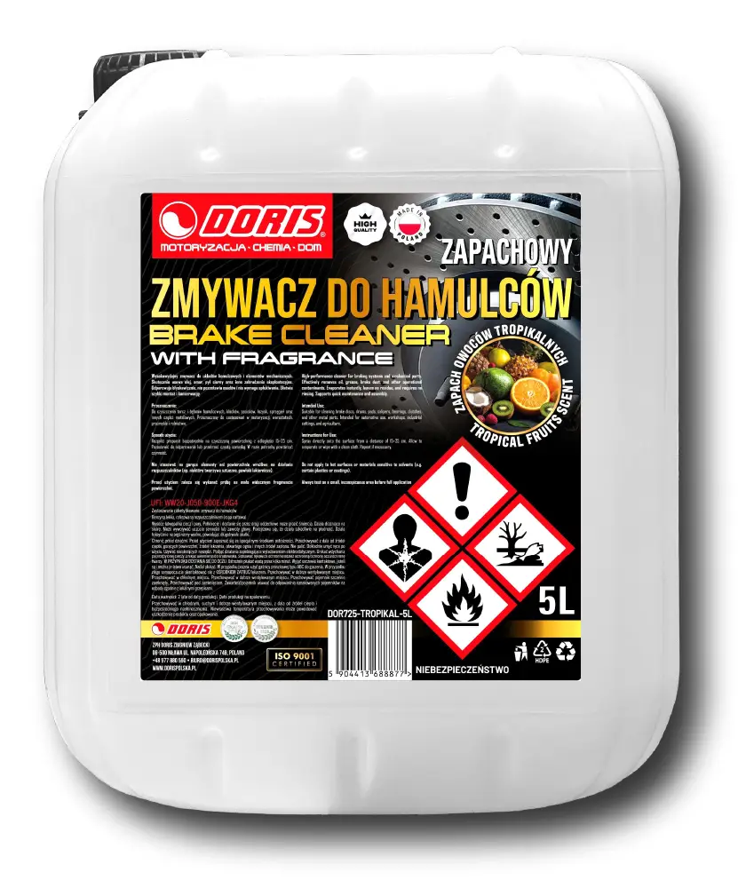 zmywacz do hamulców zapachowy 20l doris